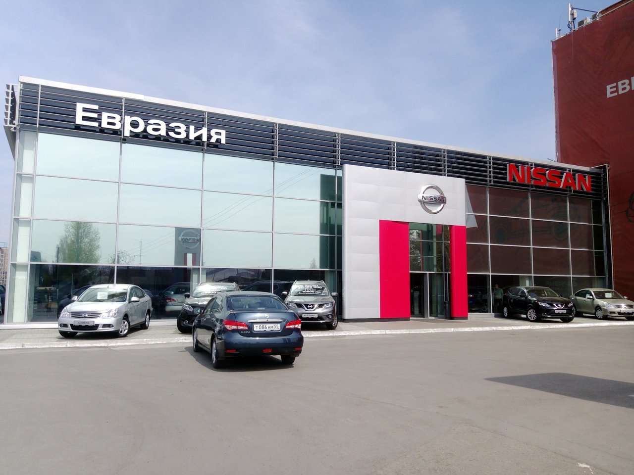 Евразия центр Nissan Омск | официальный сайт dilert.ru